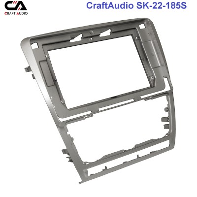 Рамка перехідна CraftAudio SK-22-185S SKODA Octavia 2008-2013 silverРамка перехідна CraftAudio SK-22-185S SKODA Octavia 2008-2013 silver 9"