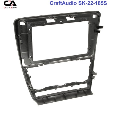Рамка перехідна CraftAudio SK-22-185S SKODA Octavia 2008-2013 silverРамка перехідна CraftAudio SK-22-185S SKODA Octavia 2008-2013 silver 9"