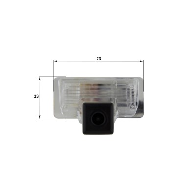 Камера заднього виду Falcon HS8012-AHD Cube Nissan Teana 2008-2012 / Tiida 2008- 2009 / Sentra 2008-2012