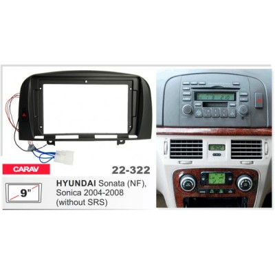 Перехідна рамка Carav Hyundai Sonata (22-322)