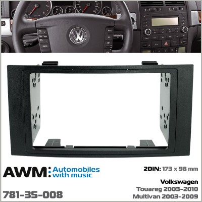 Перехідна рамка Volkswagen Touareg, Multivan AWM 781-35-008