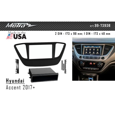 Перехідна рамка Metra Hyundai Accent (99-7393B)