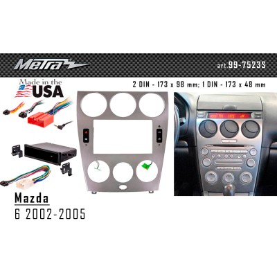 Перехідна рамка Metra Mazda 6 (99-7523S)