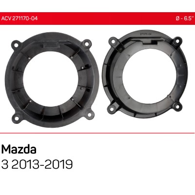 Проставки під динаміки ACV 271170-04 для автомобілів Mazda 3
