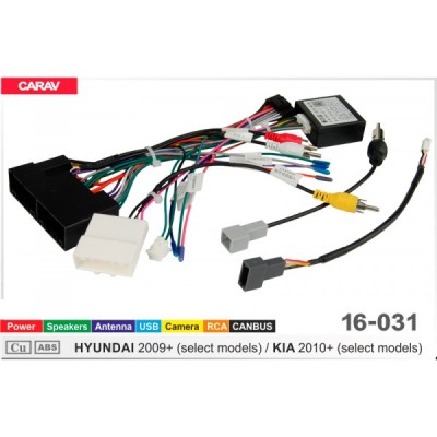 Перехідник для магнітол 9", 10.1" KIA, Hyundai Carav 16-031