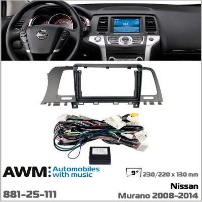 Переходная рамка Nissan Murano AWM 881-25-111