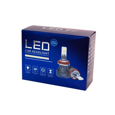 Комплект LED ламп HeadLight F1X H7 (PX26d) 52W 12V 8400Lm с активным охлаждением (увеличенная светоотдача)