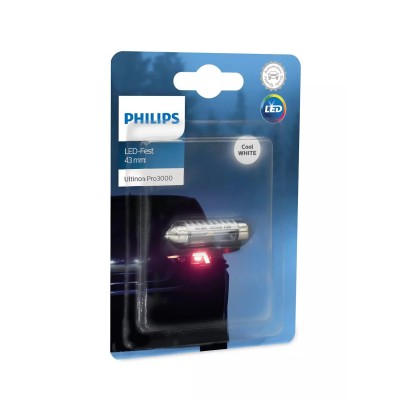 LED лампа PHILIPS 11864U30CWB1 Ultinon Pro3000 12V 0.6 W 6000K 43mm