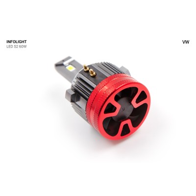 LED лампа Infolight S2 H7 VW 60W