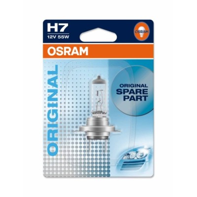 Галогенна лампа OSRAM H7 64210-01B 12V 55W PX26D 10X1 Blister