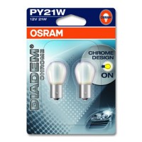 Галогенна лампа OSRAM 7507DC-02B Diadem Chrome P21W 12V BAU15s 10X2 Blister