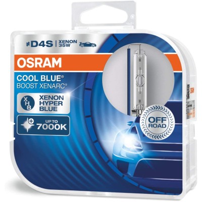 Ксеноновая лампа OSRAM 66440CBB-DUO COOL BLUE BOOST D4S 85V 35W P32d-5 XENARC комплект