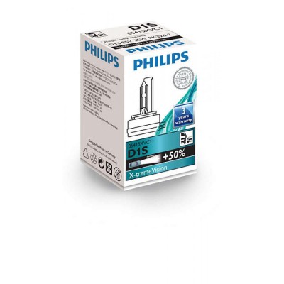 Ксеноновая лампа Philips D1S X-treme Vision 85415 XV С1 35W +50%