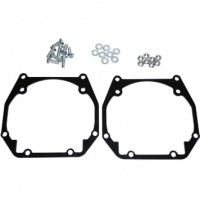 Переходные рамки для замены линз Audi A6 C5 1997-2001/A6 Allroad 2000-2005, Volkswagen Amarok D&S, Opel Omega B2 1999-2003 на модуль Hella 3/3R / 1039