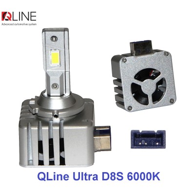 Лампи світлодіодні Qline Ultra D8S 6000K (2шт)