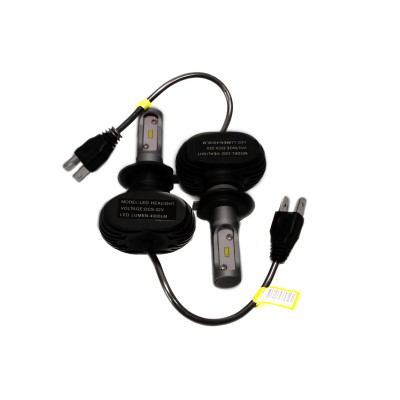 Комплект LED ламп HeadLight S1 H7 6000K 4000lm с радиатором