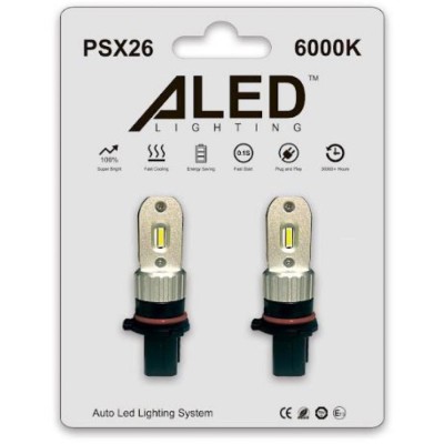 Лампы светодиодные ALed PSA26 6000K 12W PSX26A01 (2шт)