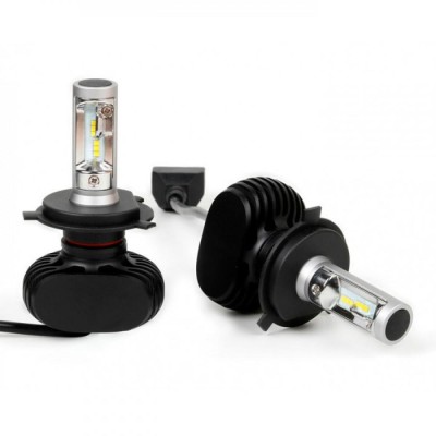 Лампы светодиодные SVS S1 H4 H/L 6000K 4000Lm (2 шт)