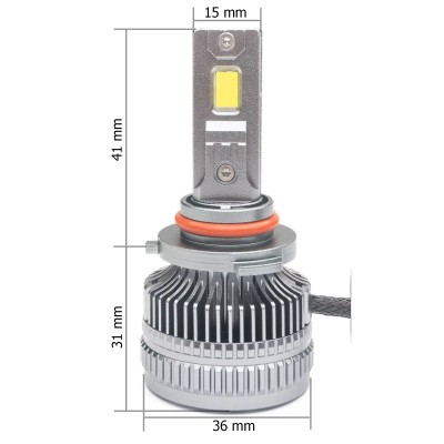 9006 (5000К) Prime-X MAX Pro комплект світлодіодних ламп (2 шт.)