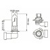 Галогенова лампа BOSCH ECO HIR2 (9012) 55W 12V Standart (1987302828)