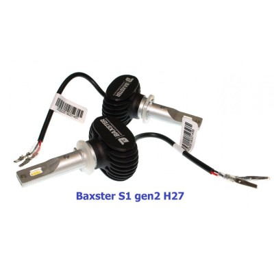 Світлодіодні лампи Baxster S1 gen2 H27 6000K (2 шт)