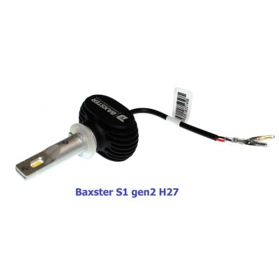 Світлодіодні лампи Baxster S1 gen2 H27 6000K (2 шт)
