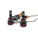 Комплект світлодіодних ламп M8 PRO H11(H8/H9/H16) 55W Canbus 6000K 12000Lm 12/24V