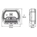 Компонентна акустична система JBL GTO508C