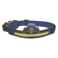 Фонарь аккумуляторный налобный W678-1 3W+COB5W