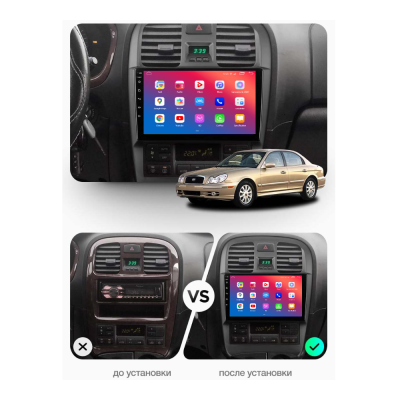 Штатний головний пристрій EasyGo HY909-G10 9inch Hyundai Sonata (EF) 2001-2012