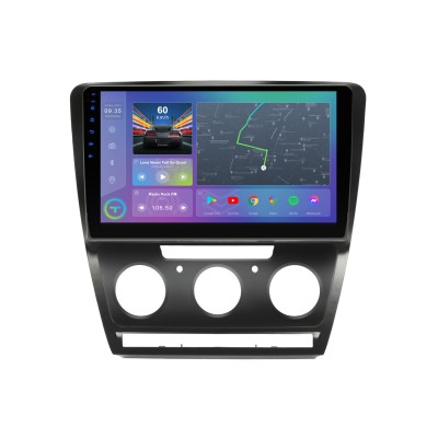 Автомагнітола Torssen Skoda Octavia A5 08-13 black F10332 4G Carplay
