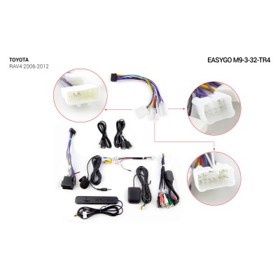 Штатна автомагнітола EasyGo M9-3-32-TR4 Toyota RAV4 2006-2012