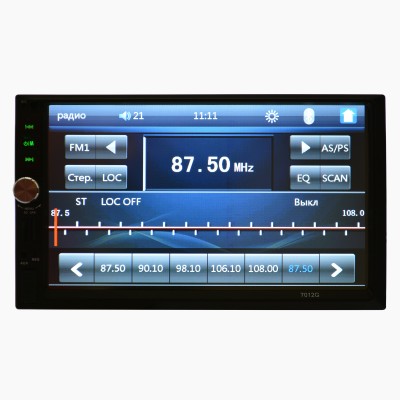 Универсальная магнитола Prime-X 02W + GPS (WinCE 6.0)