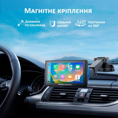 Aspiring Auto Play 1, Magnet, CarPlay, Android auto