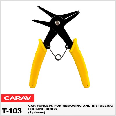 Инструмент для снятия и установки стопорных колец CARAV (T-103)