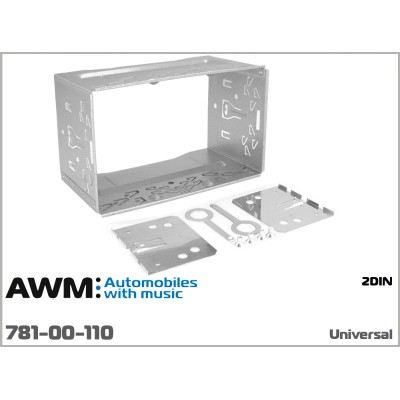 Універсальний набір для кріплення 2 DIN магнітол AWM 781-00-110