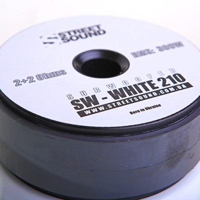 Сабвуферний динамік STREET SOUND - WHITE210