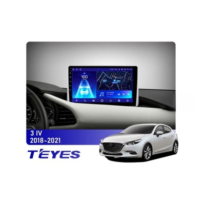 Штатна магнітола Teyes CC2 PLUS 3+32 Gb Mazda 3 IV Axela BP (0 Din) 2018-2021 10"