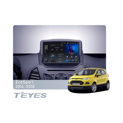 Штатна магнітола Teyes X1 2+32 Gb Wi-Fi Ford EcoSport 2014-2018 9"