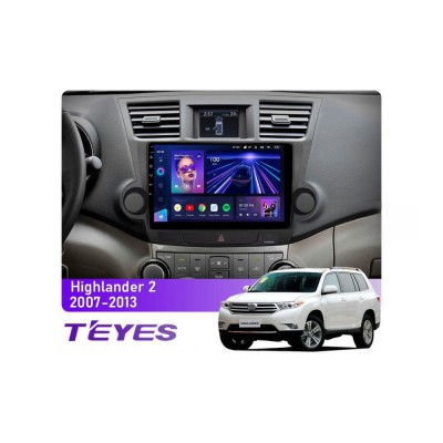 Штатна магнітола Teyes CC3 6+128 Gb Toyota Highlander 2 XU40 2007-2013 (A) 10"