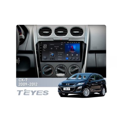 Штатна магнітола Teyes X1 2+32 Gb Mazda CX-7 ER 2009-2012 9"