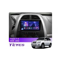 Штатна магнітола Teyes CC3 4+64 Gb Chery Tiggo T11 1 2005-2013 9"