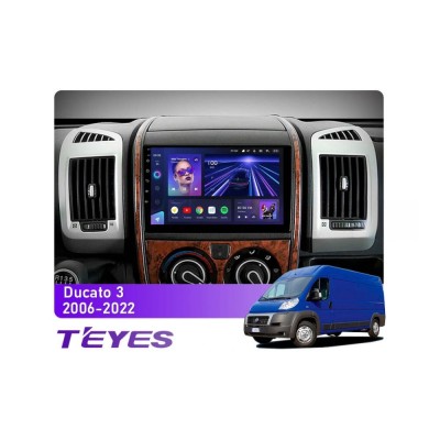 Штатна магнітола Teyes CC3 4+64 Gb Fiat Ducato 3 2006-2022 9"