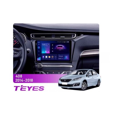 Штатна магнітола Teyes CC3 2k 3+32 Gb Peugeot 408 2014-2018 10"