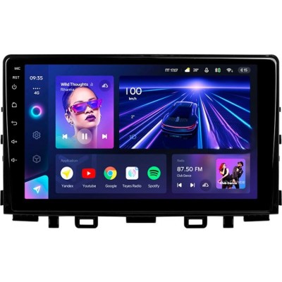 Штатна магнітола Teyes CC3 4+64 Gb Kia RIO YB KX Cross (1 Din) 2016-2020 9"