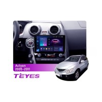Штатна магнітола Teyes CC3 2k 3+32 Gb SsangYong Actyon C100 2005-2011 9"