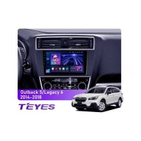 Штатна магнітола Teyes CC3 6+128 Gb 360° Subaru Outback 5 2014-2018, Legacy 6 2014-2017 9"