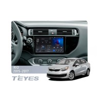 Штатна магнітола Teyes X1 2+32 Gb Wi-Fi Kia RIO 4 K3 2015-2017 9"