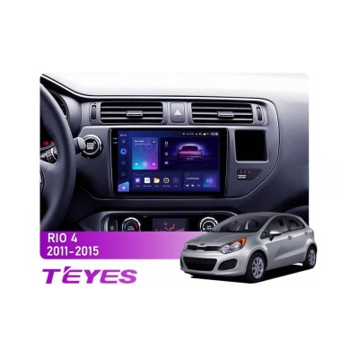Штатна магнітола Teyes CC3 2k 6+128 Gb Kia RIO 4 K3 2011-2015 9"