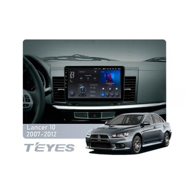 Штатна магнітола Teyes X1 2+32 Gb Mitsubishi Lancer 10 CY 2007-2012 (B) 10"